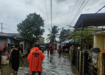 464 Rumah Warga Terdampak Banjir rob di Pangkalpinang