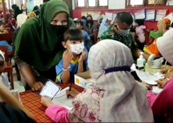 Perdana Dilakukan, Anak Usia 6-11 Tahun di Bangka Barat Mulai Divaksin Covid-19