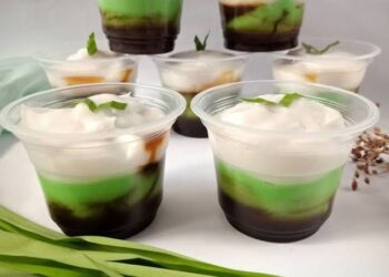 Mirip Puding, Kue Jongkong Salah Satu Jajanan Khas Bangka Belitung