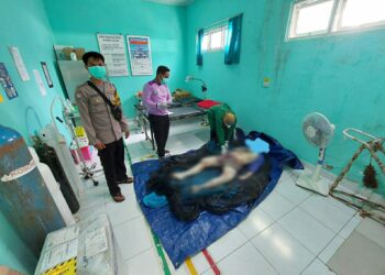 Geger! Sesosok Mayat Ditemukan Mengapung di Perairan Pongok