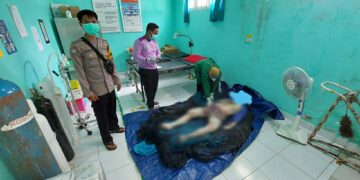 Geger! Sesosok Mayat Ditemukan Mengapung di Perairan Pongok