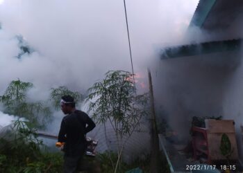 Ditemukan Beberapa Kasus DBD, Pemukiman Warga di Pangkalpinang Difogging