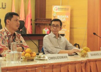 Ombudsman Sambangi Bawaslu Babel, Salah Satunya bahas Kualitas Pelayanan Publik Jelang Pemilu 2024