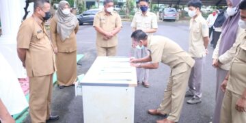 Puluhan PHL DPRD Kota Pangkalpinang Tandatangani Kontrak baru