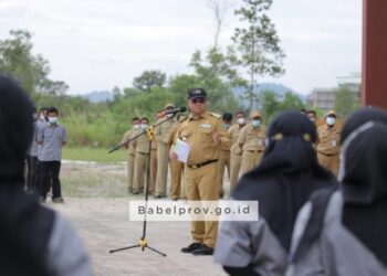 Tingkatkan Kompetensi SDM, Gubernur Babel Sampaikan Pesan Ini ke 128 Peserta Pelatihan