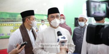 Gubernur Lepas Keberangkatan Ratusan Jemaah Umrah asal Babel