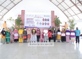 Launching Sekolah Perempuan Jadi Mandiri dan Terlatih Oleh Menteri PPPA