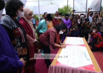 Di Desa Penyamun, Ini Agenda Menteri PPPA