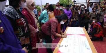 Di Desa Penyamun, Ini Agenda Menteri PPPA