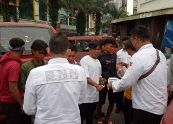 BNNK Datangi Kawasan Pasar Induk Pangkalpinang, Sopir hingga Juru Parkir Menjadi Target