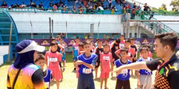Kejuaraan Atletik Student Competition PJKR FKIP Unmuh Babel Diikuti Ratusan siswa