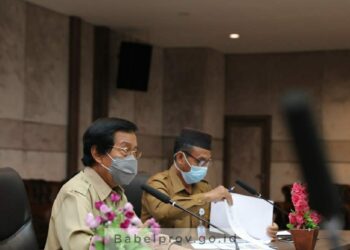 Evaluasi Program Kerja, Wagub Abdul Fatah Pimpin Rapat dengan Kepala Perangkat Daerah