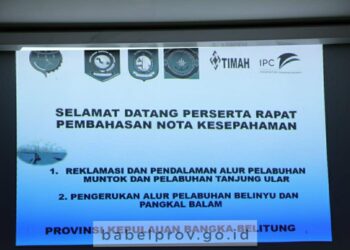 Pengembangan Empat Pelabuhan di Bangka Bakal Segera Terwujud