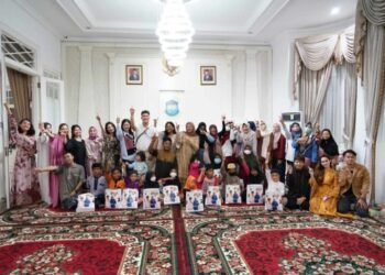 “Senyum Ramadhan” Rumah Dinas Wali Kota Pangkalpinang Dimeriahkan Anak-anak Yatim