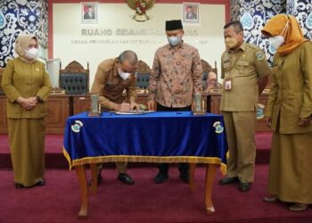DPRD Pangkalpinang Rapat Paripurna LKPJ Wali Kota Pangkalpinang TA 2021