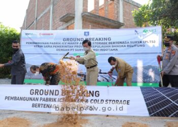 Desa Sadai Jadi Pilot Project Pembangunan Cold Storage Tenaga Surya di Babel