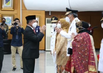 Mendagri Tito Karnavian Lantik Pj Gubernur Babel Ridwan Djamaluddin