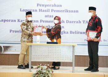 Pemkot Pangkalpinang Kembali Raih Opini WTP