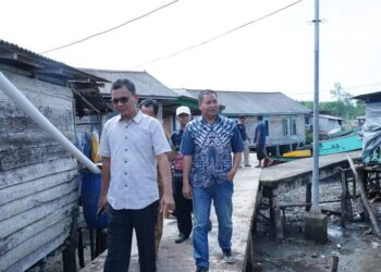 Dianggarkan 300 Miliar oleh Pusat, Komisi III DPRD Babel Tinjau Realokasi Rumah di Kurau