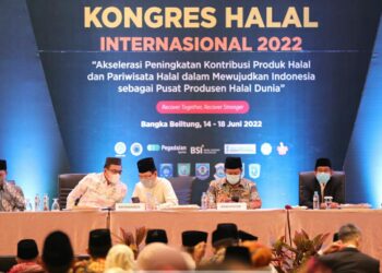 Penutupan Kongres Halal Internasional 2022 di Babel