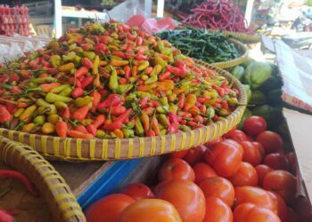 Cabai Rawit Rp 150 Ribu Per Kilogram, Pedagang di Pasar Induk Pangkalpinang: Hanya Timun yang Tidak Naik