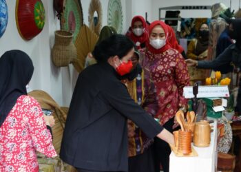 Puan Maharani Sambangi Destar Point di Pangkalpinang