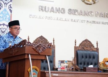 Hadiri Rapat Paripurna Ke-23 Masa Persidangan III, Wali Kota Molen Ungkapan Hal Ini