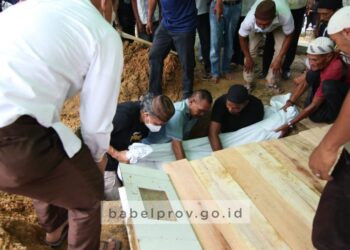 Pj Gubernur Babel Lepas Kepergian Kakaknya untuk Yang Terakhir Kalinya