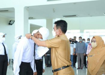 18 Calon Praja IPDN Asal Babel Resmi Biberangkatkan