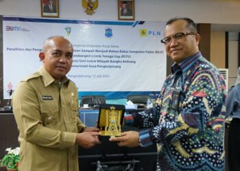 Kembangkan Sampah Jadi Sumber Bahan Bakar PLTU, Ini Upaya Pemkot Pangkalpinang bersama PT PLN UIW Babel