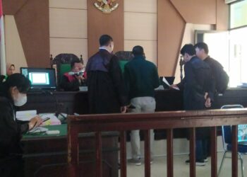 Jadi Saksi Kasus Sengketa Lahan, Kades Air Anyir Samsul Dicecar Sejumlah Pertanyaan hingga Menitikkan Air Mata