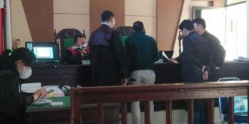 Jadi Saksi Kasus Sengketa Lahan, Kades Air Anyir Samsul Dicecar Sejumlah Pertanyaan hingga Menitikkan Air Mata