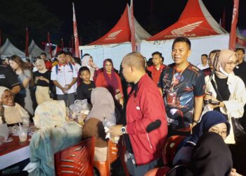 Ribuan Masyarakat Padati Festival Pesta Rakyat, PDIP Pangkalpinang dan Rudi Center Rangkul Semua Kalangan