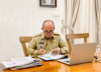 Wali Kota Pangkalpinang Ikuti Rakor Bersama Kemendagri soal Pengendalian Inflasi