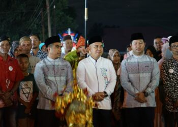 Festival Dambus Kampung Melayu Meriahkan HUT ke-265 Kota Pangkalpinang