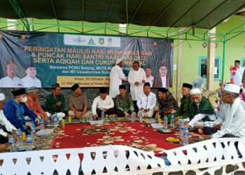 Giat NU Bateng: Semarak Puncak Hari Santri Nasional dan Maulid Nabi