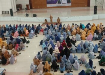 Ribuan Honorer Bangka Tengah Serbu Gedung Serbaguna, Ternyata lni Persoalannya