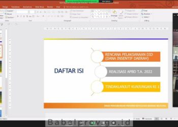 Pj Gubernur Babel Mantapkan Poin-Poin Percepatan Pengendalian Inflasi Daerah