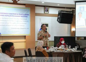 Pelaku Usaha Mitra Penting Membangun Bangka Belitung