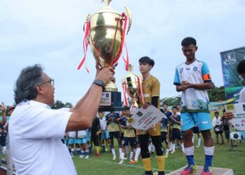 Kejuaraan Sepak Bola U-16 Babel, SKO M.Noer Menjadi Yang Terbaik