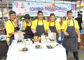 34 Tim Ikuti Lomba Masak HUT Ke-51 Korpri, Termasuk Para Kepala Dinas di Pemkot Pangkalpinang
