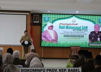 Maulid Nabi 1444 Hijrah, Sekda Soroti Kerukunan Umat Beragama di Babel