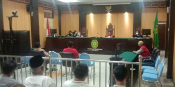 Babak Baru Sidang Pengerusakan Aset PT MSK, Giliran Kades Penyak Menjalani Sidang