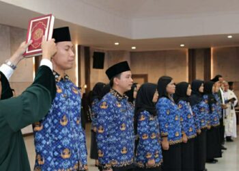 35 CPNS Lulusan PKN STAN Dilantik, Pj Gubernur Babel Ingatkan Hal Ini