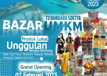 Mitra Binaan PT Timah Tbk Bakal Pamer Produk Lokal Bangka Belitung di Bazar UMKM di Bandara Soetta