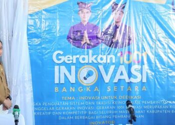Bupati Bangka Mulkan Launching Gerakan 1001 Inovasi