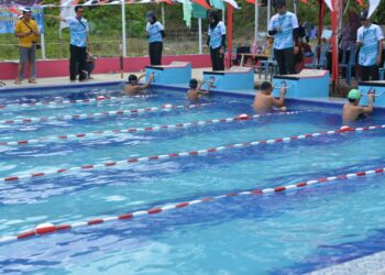 Kolaborasi dengan PT Timah Tbk, Double F Swimming Gelar Lomba Renang Tingkat Provinsi