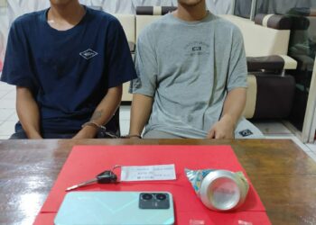 Edarkan Sabu, Dua Remaja Ditangkap Sat Res Narkoba Polres Bangka Tengah