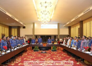 Bahas Isu Strategis Pembangunan Daerah, Pj Gubernur Babel Sampaikan beberapa poin