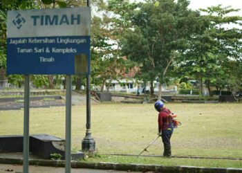 Upaya Pemeliharaan Aset PT Timah Tbk, Agus: Setiap Hari Kami Bersihkan Kawasan Taman Sari Sungailiat
